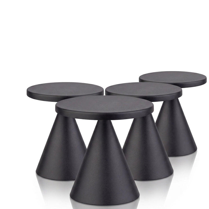 (4 sztuki) Lampa stołowa – CONE MINI – Ø 130 mm – czarna