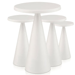 (4 sztuki) Lampa stołowa – CONE – Ø 130 mm – Whisper White