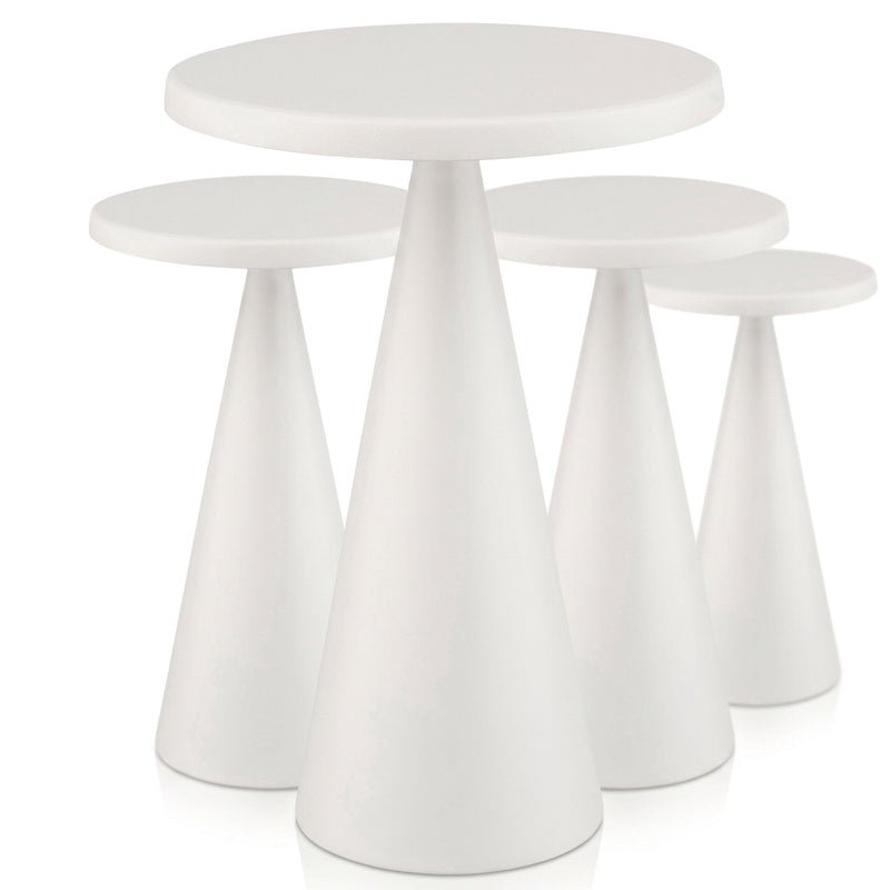 (4 sztuki) Lampa stołowa – CONE – Ø 130 mm – Whisper White