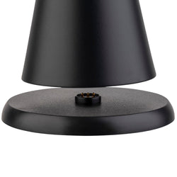 (4 sztuki) Lampa stołowa – CONE – Ø 130 mm – czarna