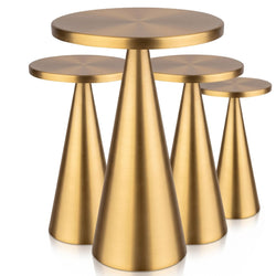 (4 sztuki) Lampa stołowa – CONE – Ø 130 mm – złota