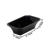 Display Bowl - Plastic - GN 1/9 - 176x108x50mm - Black - rectangular