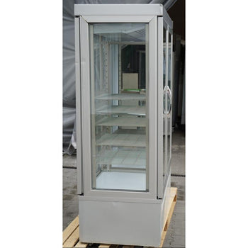 Witryna panoramiczna - 935 litrów - 1320 mm - 10 półek - srebrna - Prime Gastro