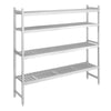 Aluminium Base Shelf - 1611x460mm - Load capacity: 600kg