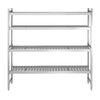 Aluminium Base Shelf - 1611x460mm - Load capacity: 600kg