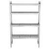 Regał podstawowy – aluminium anodowane – 1070 mm – wysokość: 1800 mm – nośność: 600 kg
