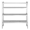 Regał podstawowy – aluminium anodowane – 1486 x 1685 mm – nośność: 450 kg