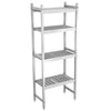 Basic shelves made of aluminum - 655 x 1800 mm