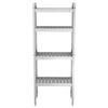 Regał aluminiowo‑polipropylenowy - 655x360x1800mm - 4 półek - Nośność: 600kg