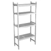 Basic shelves made of aluminum - 776 x 1800 mm