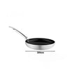(6 szt.) Zestaw patelni do smażenia - aluminium - Ø 200/240/280/320/360/400mm - z powłoką nieprzywierającą - 6-częściowy