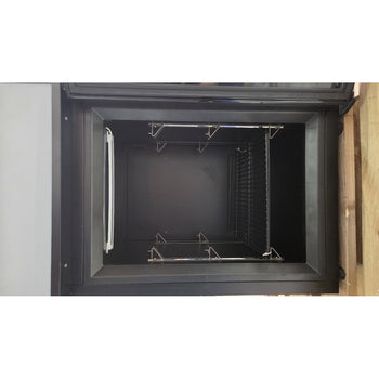 Minibar z zamrażarką - 460 mm - z 1 szklanymi drzwiami & wyświetlaczem reklamowym - Prime Gastro