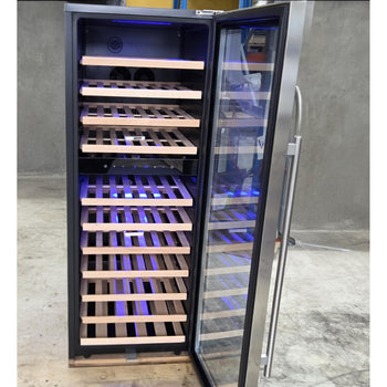 Chłodziarka do wina - 2 strefy klimatyczne - 200 litrów - maks. 73 butelki - Prime Gastro