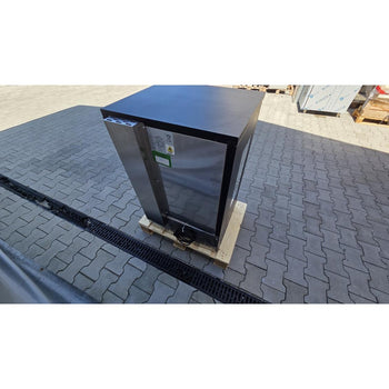 Dojrzewanie na sucho szafa do dojrzewania mięsa 0,59 m - z 1 szklanymi drzwiami - czarna