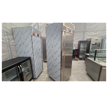 Chłodziarka do czekolady stal nierdzewna PREMIUM - GN 2/1 - 700 litrów - z 1 drzwiami