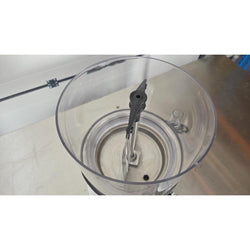 Dozownik do czekolady / Salep - 9 litrów - biały/srebrny