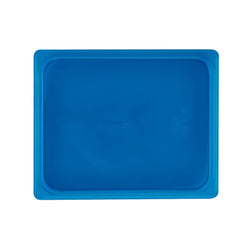 (6 sztuk) CAMBRO | SafeTrak – pokrywki z polipropylenu GN 1/2 – niebieskie