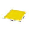 (6 sztuk) CAMBRO | SafeTrak – pokrywki z polipropylenu GN 1/2 – żółte