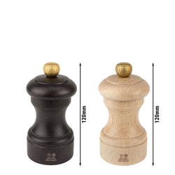 (6 Stück) PEUGEOT | BISTRO - Salz - & Pfeffermühle - Holz - Schokolade & Natur - Höhe: 100mm