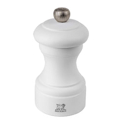 (6 sztuk) PEUGEOT | BISTRO – Młynek do soli – drewno – biały matowy – wysokość: 100 mm