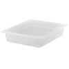 (6 sztuk) CAMBRO | Pojemniki z polipropylenu GN 1/2 – kolor mleczny – wysokość: 65 mm