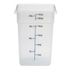 (6 szt.) CAMBRO | Pojemnik CAMSQUARES® – polipropylen – 20,8 L – przezroczysty