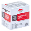 (24 sztuki) CAMBRO | Etykiety obrotowe StoreSafe® – 250 etykiet w rolce