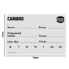 (6 szt.) CAMBRO | StoreSafe® Etykiety rotacyjne - 250 etykiet na rolkę