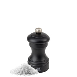 (6 Stück) PEUGEOT | BISTRO - Salzmühle - Holz - Schwarz Matt - Höhe: 100mm