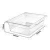 (6 szt.) CAMBRO | Pojemnik GN 1/2 CAMVIEW® – kopolimer – wysokość: 100 mm – bez BPA – przezroczysty, zdjęcie 2 z 7
