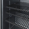 GASTRO-COOL | Chłodziarka barowa - 360 mm - 88 litrów - z 1 szklanymi drzwiami - czarna