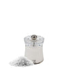 (6 sztuk) PEUGEOT | BALI – Młynek do soli – akryl – biały – wysokość: 80 mm
