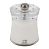 (6 sztuk) PEUGEOT | BALI – Młynek do soli – akryl – biały – wysokość: 80 mm