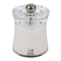 (6 Stück) PEUGEOT | BALI - Salzmühle - Acryl - Weiß - Höhe: 80mm