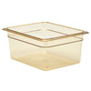 (6 sztuk) CAMBRO | H-PAN™ – pojemnik żaroodporny GN 1/2 – kolor bursztynowy – wysokość: 150 mm