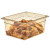 (6 sztuk) CAMBRO | H-PAN™ – pojemnik żaroodporny GN 1/2 – kolor bursztynowy – wysokość: 150 mm