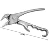 Pizza tongs - Length: 210mm - Aluminium