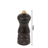 (6 pieces) PEUGEOT | CLERMONT - Salt Mill - Chocolate - Height: 130mm