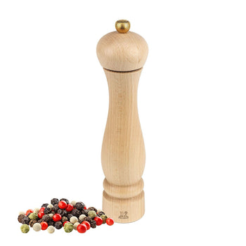 (6 sztuk) PEUGEOT | CLERMONT - Młynek do pieprzu - naturalne drewno - wysokość: 240 mm - Prime Gastro