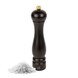 (6 sztuk) PEUGEOT | CLERMONT – młynek do soli – drewno – czekolada – wysokość: 240 mm