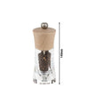 (6 sztuk) PEUGEOT | OLÉRON – Młynek do pieprzu – drewno/akryl – wysokość: 140 mm
