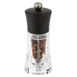 (6 sztuk) PEUGEOT | OLÉRON – Młynek do chili – drewno/akryl – kolor czekoladowy – wysokość: 140 mm