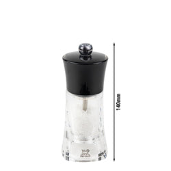 (6 Stück) PEUGEOT | MOLÈNE - Salzmühle - Acryl - Schwarz - Höhe: 140mm