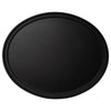 (6 szt.) CAMBRO | Taca CAMTREAD® – owalna – włókno szklane – 735 x 600 mm – z niskim rantem – czarna, zdjęcie 1 z 7