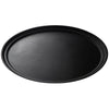 (6 szt.) CAMBRO | Taca CAMTREAD® – owalna – włókno szklane – 735 x 600 mm – z niskim rantem – czarna, zdjęcie 3 z 7