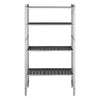 Regał aluminiowo‑polipropylenowy - 780x460x1800mm - 4 półek - Nośność: 900kg
