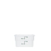 (6 sztuk) CAMBRO | CAMSQUARES® – pojemniki – 1,9 litra – przezroczyste