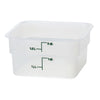 (6 sztuk) CAMBRO | CAMSQUARES® – pojemniki – 1,9 litra – przezroczyste