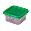(6 sztuk) CAMBRO | CAMSQUARES® – pojemniki – 1,9 litra – przezroczyste