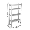 Aluminium Base Shelf - 893x360mm - Load capacity: 450kg